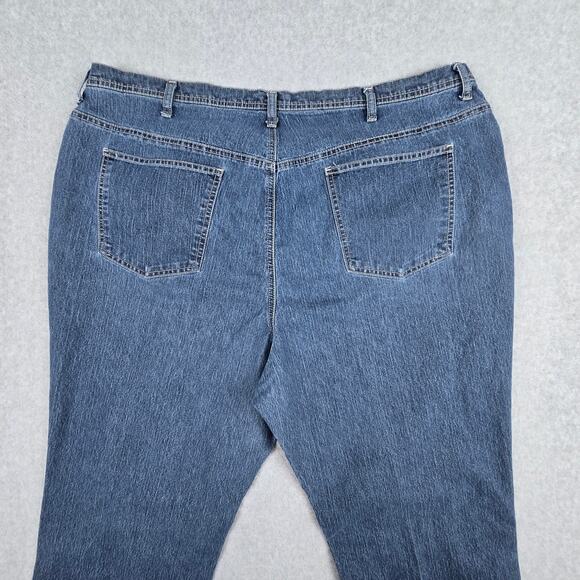 Liz & Me Signature 24WP Womens Cropped/Capri Length Jeans 42" Waist - Picture 5 of 12